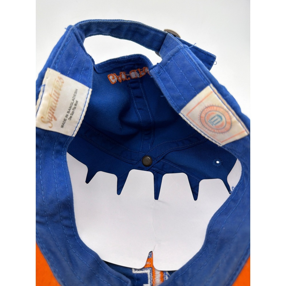 Florida Gators Blue Orange F Logo Embroidered Adjustable Hat - Picture 4 of 4